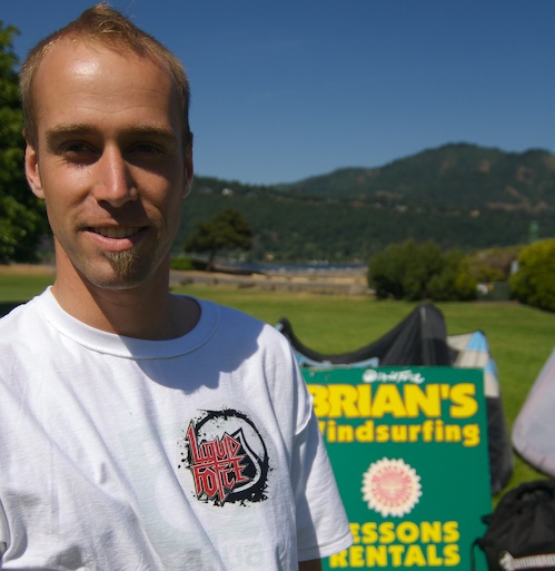 Brian’s Winsurfing Coach- Brett Newcomb